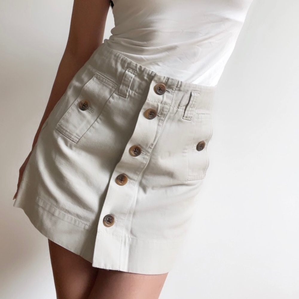 J. Crew Chino Mini Skirt